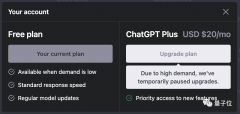 突发！ChatGPT Plus停售-商品期货